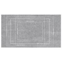 Depozitare pentru puzzle-uri, covoraș puzzle din fetru gri cu construcție durabilă și rezistentă la uzură pentru proiecte de puzzle de 1500 de
