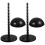 2Pcs Suporte Para Peruca E De Plástico Preto, Ideal Para Salões 9