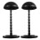 2Pcs Suporte Para Peruca E De Plástico Preto, Ideal Para Salões 10