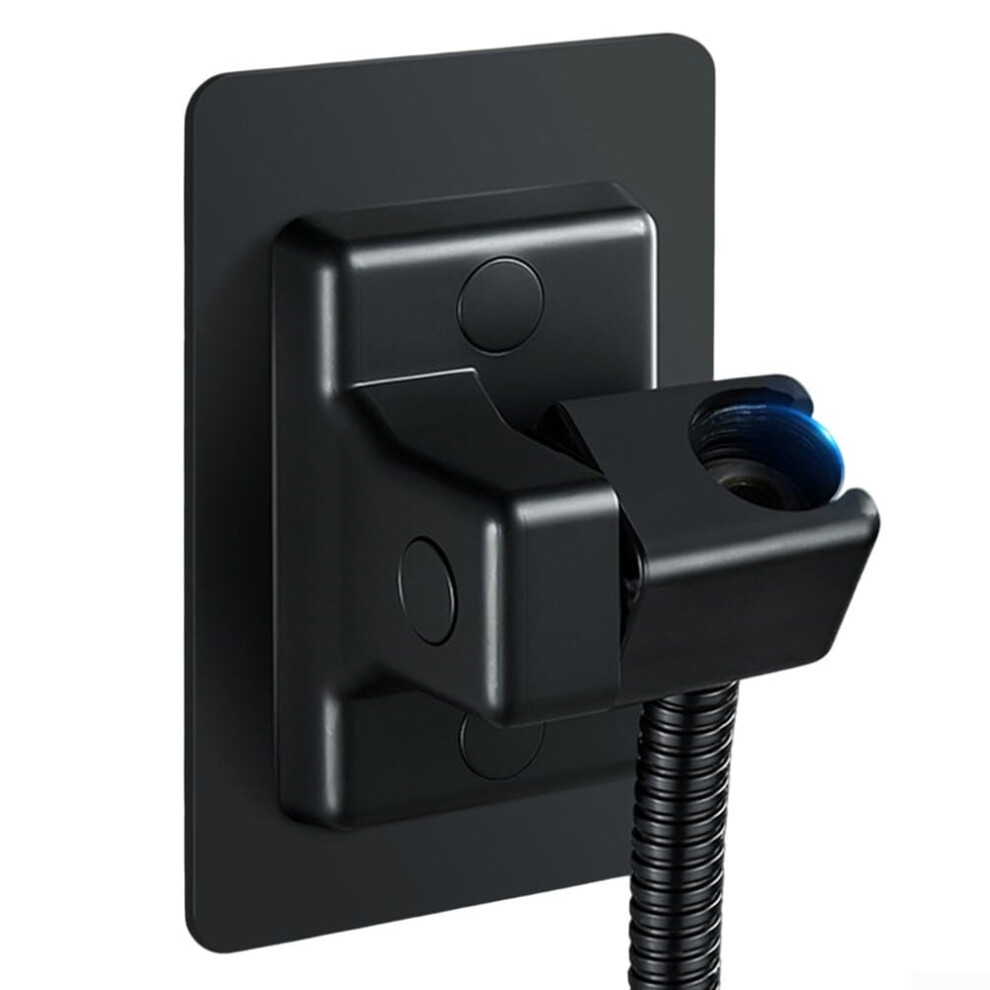 Adjustable Nodrill Shower Head Holder With 360 Swivel And Strong Suction For Universal Fit (Black) 9001264565008