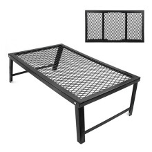 Masă portabilă de camping în aer liber, strat superior de plasă din aluminiu, material de înaltă calitate, instalare rapidă, masă pliabilă
