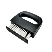 Meat Tenderizer Tool with 48 Stainless Steel Blades for Tenderizing Steak, Chicken, Pork