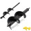 Efficiency Planting, Solid Shaft Auger Drill Bit - Multi-Purpose Garden Auger for Quick and Easy Hole Digging 7