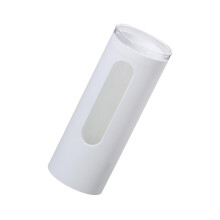 Wall Mounted Cup Dispenser with NoDrill Adhesive for Paper Cups, SpaceSaving PP Holder for Kitchen Bathroom and Water Cooler