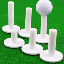 Golftees för inomhus och utomhus, premiummaterial, robust bas som stöder vanliga storlekar, högkvalitativa tees för mer än ett års träning,