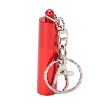 Modellatore per punta di stecca in lega di alluminio, strumento portatile per la riparazione di racchette da biliardo con portachiavi, ideale per gli