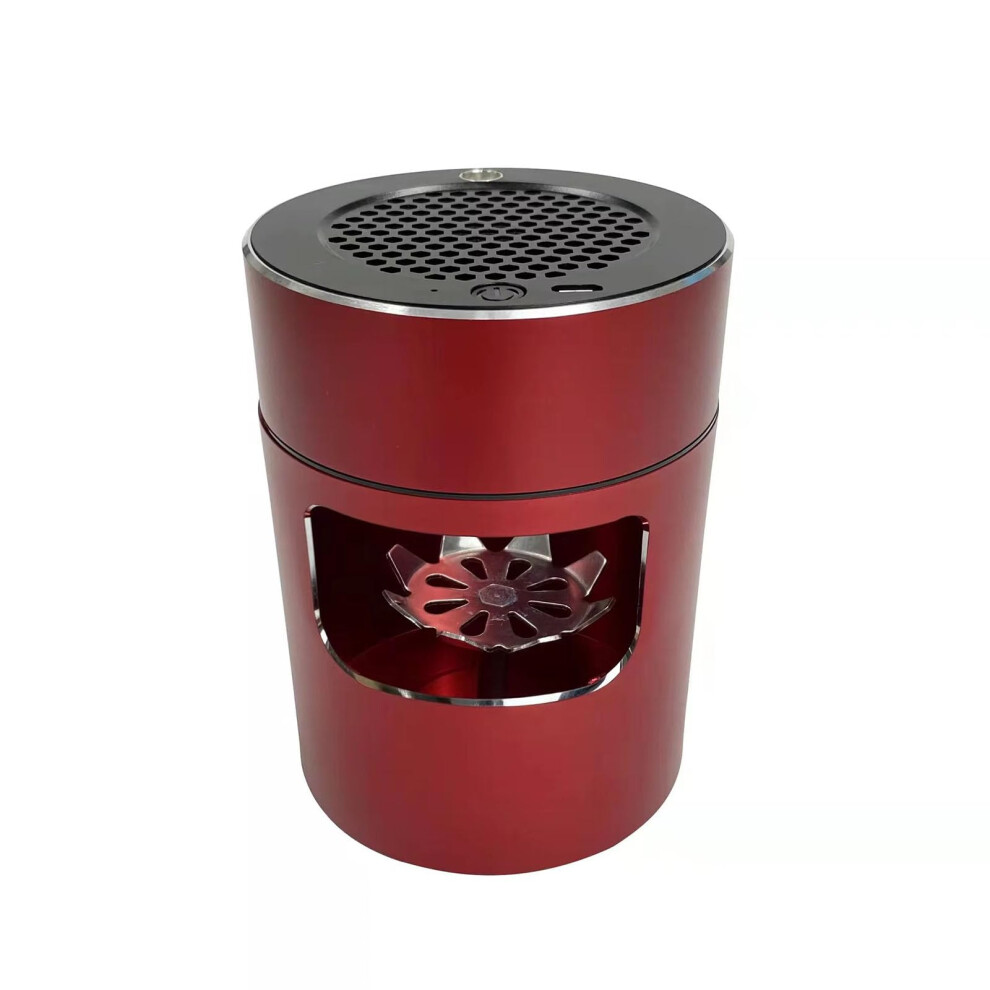 Smokeless Ashtray with Air Purifier, USBC Rechargeable, Dual Speed Fan, Easy Clean for Indoor Use