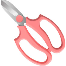 Floral Scissors, Premium Quality Materials Garden Shears For Gardeners, Stainless Steel Blades Resistant To Wear And Corrosion, With Comfort Grip Hand