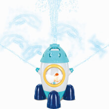 Giocattoli da bagno per bambini, spruzzatore a luce lampeggiante ricaricabile, spruzzo d'acqua automatico per uso interno ed esterno, compagno