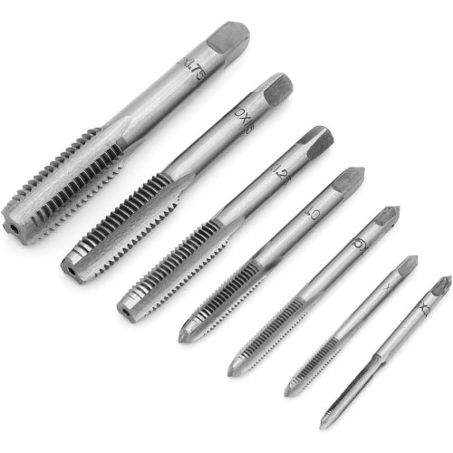 T-Shaped Threading Genius, Κιτ χειροκίνητων εργαλείων σπειρώματος, Μετρικά μεγέθη 1