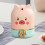 Cute Animal Toothpick Holder Dispenser Automatic Kitchen Dining Table Pig Design 2
