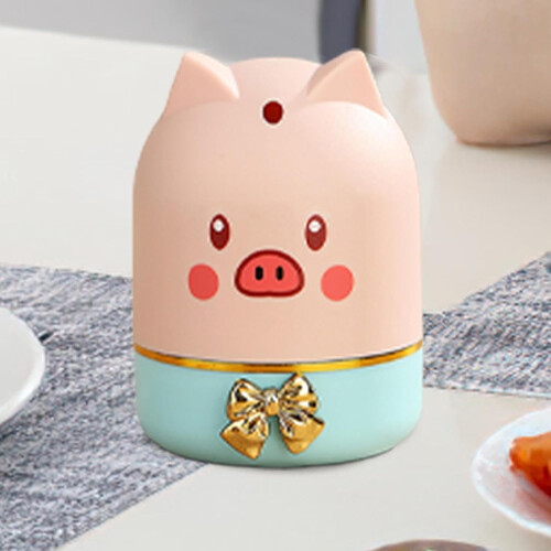 Cute Animal Toothpick Holder Dispenser Automatic Kitchen Dining Table Pig Design 1