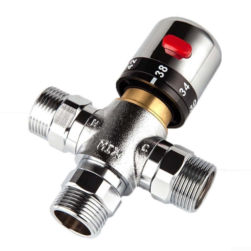 Adjustable Brass Thermostatic Mixing Valve For Safe Shower And Bath Systems Dn15 9339159826140