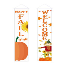 Monikäyttöinen kodinsisustus, elegantti kiitospäivän kuistin sisustus, syksyn koristeelliset bannerit, kotikäyttöön, ulkotiloihin,