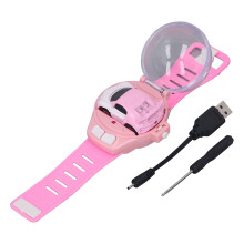 Relógio de brinquedo com controle remoto USB, carregamento de 2,4 GHz, LED de pulso anti-interferência, estrutura compacta e bateria de longa