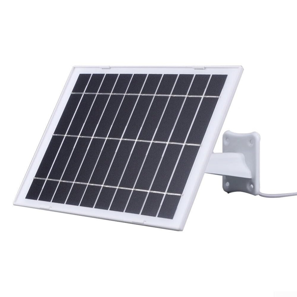 5V 8W Solar Panel For Type C Devices, Monocrystalline Outdoor Charger With Cable For Security Cameras 9339159827574