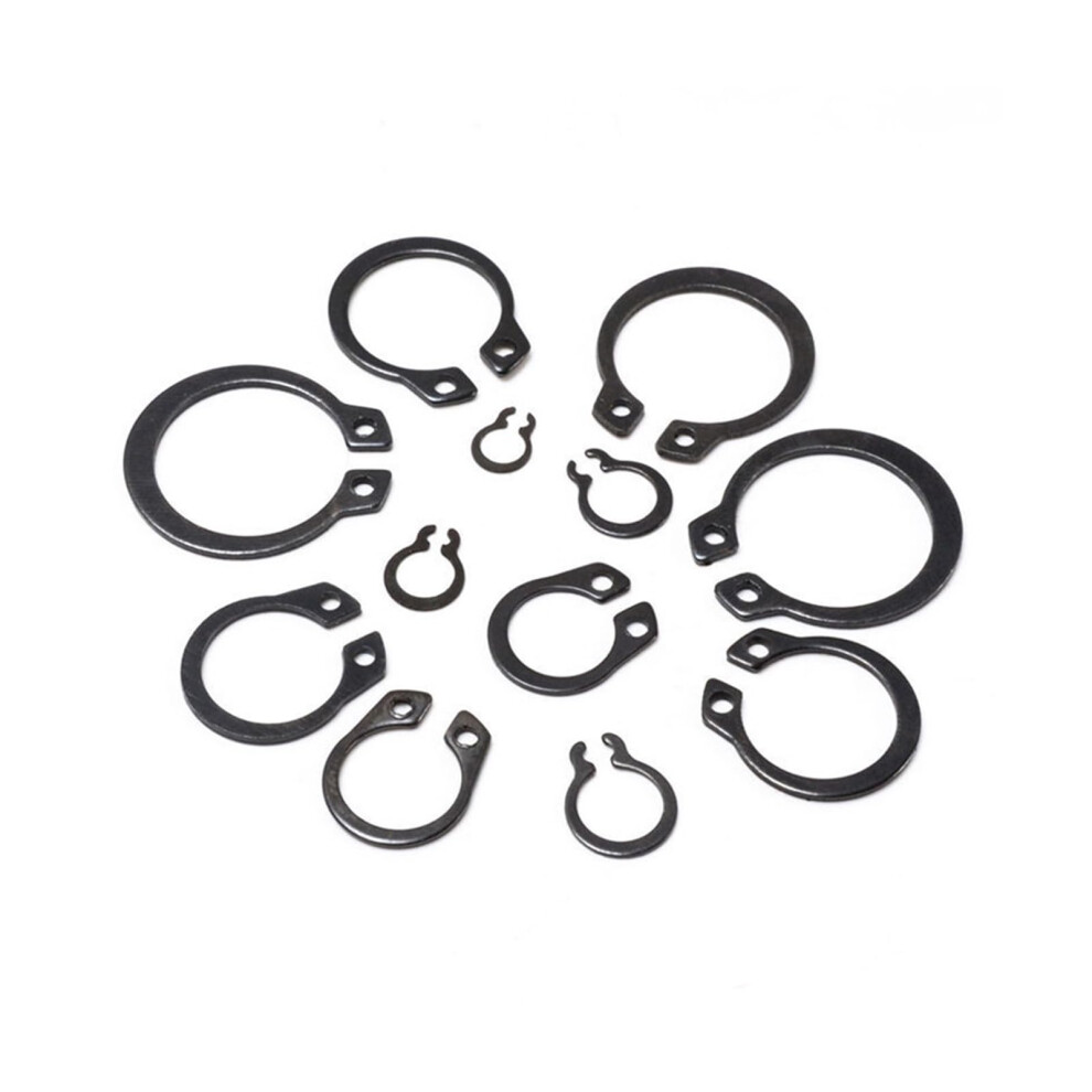 25Pcs M11 304 Stainless Steel External Circlip Retaining Ring Washer For Secure Shaft Locking 9001264566531