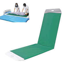 Patient Transfer Board for Seniors and Disabled, Foldable Design with Easy Grip Handles, Green