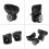 Κιτ επισκευής τροχού βαλίτσας, SILENT WEAR Mute Effect, περιστρεφόμενοι τροχοί αποσκευών 4