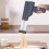 Cordless Electric Pasta Maker USB Rechargeable Automatic Noodle Maker Blue Handheld Design 3