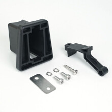 Folding Bike Mounting Block Seat Adapter, 42.1mm Lightweight Plastic, Black/Orange/Green/Yellow