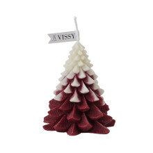 Velas aromáticas navideñas de primera calidad, fabricadas con materiales ecológicos, con forma de árbol de Navidad, ideales para crear un