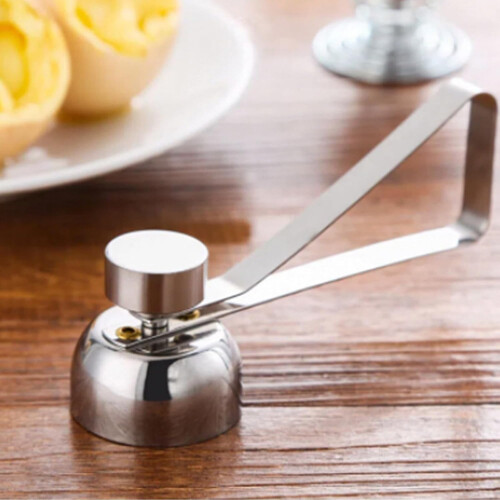 Egg Shell Cutter Stainless Steel Boiled Egg Opener Scissors for Kitchen Cooking Use 1