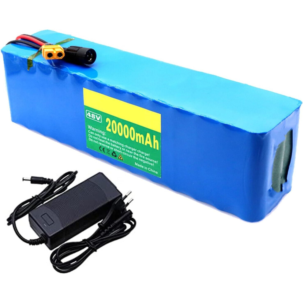 48V 20Ah Lithium Ion Ebike Battery Pack With Bms For 250W1000w Motor (Xt60 & T Plug) 9323874610191