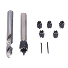 Cortador de furos em metal profissional, cortador de solda por pontos em aço inoxidável com lâmina rotativa de dupla face.