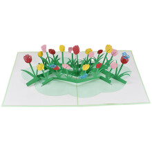 Romantische 3D-pop-upkaart met een betekenisvolle boodschap