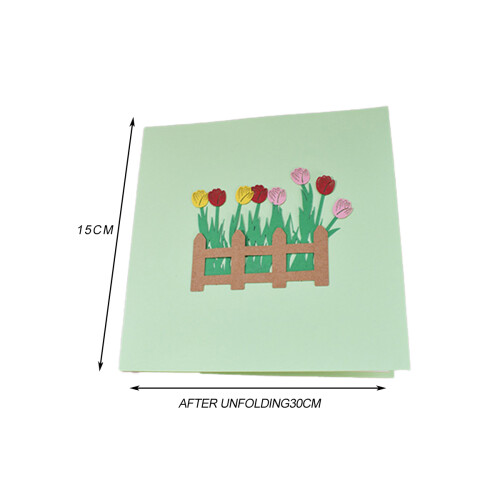 Romantische 3D-Pop-up-Karte mit bedeutungsvoller Botschaft 1