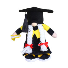 Figiúr Lucky Charm Maisiúcháin Gnome Céime Ornáid Lochlannach Plush Lámhdhéanta Bábóg Gnome Céime Maisiúcháin Saoire Iontacha Céime