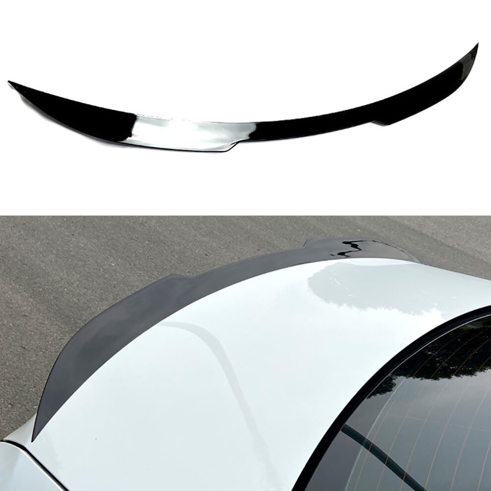 Glossy Rear Roof Spoiler For Mercedes Benz A Class W177 Sedan A180a35 Amg 20192022 Black 9119770385482