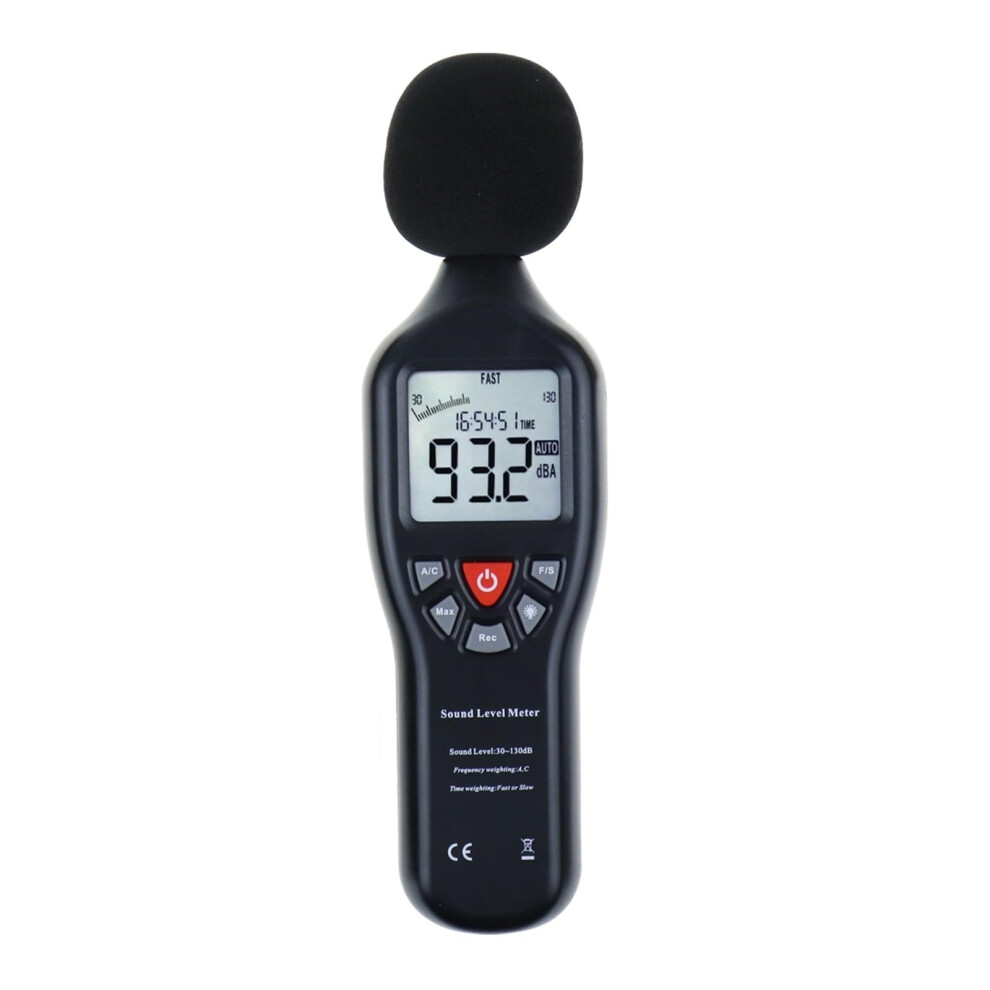 Digital Sound Level Meter 30Db130db With Data Logging And Pc Interface For Accurate Noise Testing 9119770385543