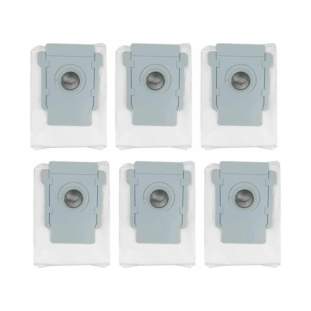 Dust Bags for Automatic Dirt Disposal, High-Efficiency Performance Blocks 99.9% of Dust for iRobot Roomba i3, i3+, i4+, i7, i7+, J7+, S9, S9+ (6 Piece