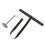 Unterarm-Roller, Eisen, EVA, tragbar, Widerstand, 9