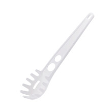 Stainless Steel Pasta Serving Spoon with Deep Serration Grip, Heat Resistant Spaghetti Server