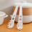 Stainless Steel Pasta Serving Spoon with Deep Serration Grip, Heat Resistant Spaghetti Server 5