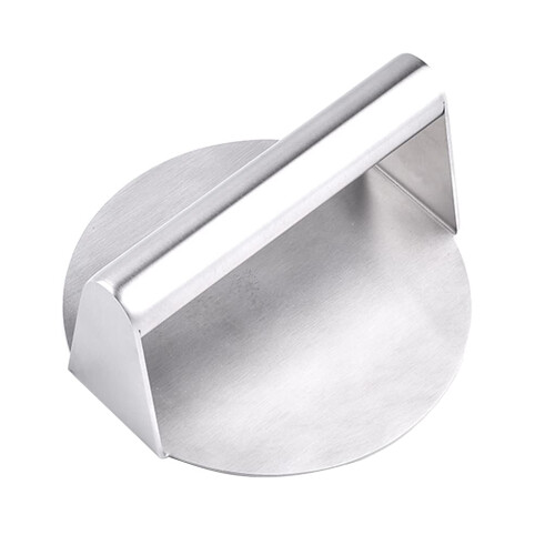 Stainless Steel Burger Press for Grill  RustProof Smash Burger Tool with Ergonomic Handle