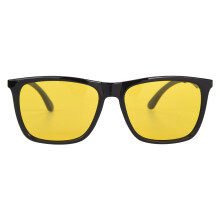 Gafas de sol amarillas antirreflejo UV400 polarizadas para visión nocturna, montura ligera de aleación de aluminio y magnesio, diseño irrompible