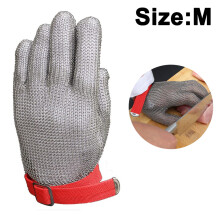 Gants de cuisine résistants aux coupures, en maille métallique, de qualité alimentaire, en acier inoxydable. Protection des mains anti-coupures,