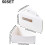 50 Pcs Triangle Cake Boxes with Handle for Cheesecake Pudding Sandwich Sushi Paper Containers 2