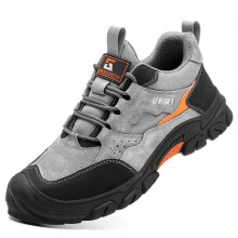 (WB1102, 45(UK 9.5)) MENS SAFETY SHOES WORK TRAINERS LIGHTWEIGHT STEEL TOE CAP, PUNCTURE-PROOF BOOTS