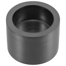 Round Graphite Crucible 6Ml Für Metallguss Hitzebeständig