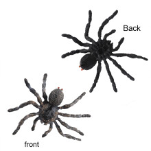Hoogwaardig en duurzaam spinnenspeelgoed, realistische harige spinnendecoraties, 30 stuks flexibele, beweegbare Halloween-spinnen voor een griezelige