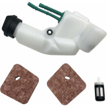 Drivstoffilter for Stihl trimmer: Presisjonstilpasning for FS55, KM55, plastkonstruksjon, filtrerer rusk for jevn drift