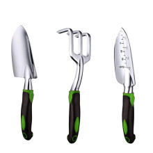 Regalo de jardinería, mango ergonómico antideslizante de goma, herramientas de aleación de aluminio de alta resistencia para una jardinería