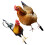 2Stk Huhn Garten Schild Simulation Hühnerhof Küken 8