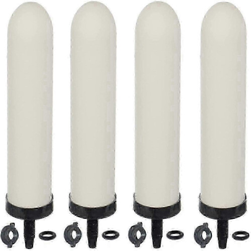 4 Pack Replacement Ceramic Water Filter for Water Purification System
