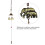 Η ειρηνική διακόσμηση σπιτιού, το Vintage Wind Chime προσφέρει εξωτερική κρεμαστή 8